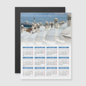 Carte Magnétique Calendrier Istanbul, Turquie 2022 (Devant / Derrière)