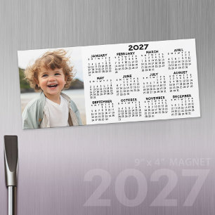Carte Magnétique Calendrier magnétique 2027 avec collage de photos