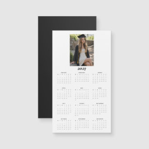 Carte Magnétique Calendrier Magnétique Photo Personnalisé 2027