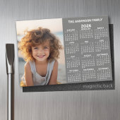 Carte Magnétique Calendrier magnétique - Photo Pleine Année Vue Mod