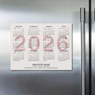Carte Magnétique Calendrier Magnétique sur Mesure pour Entreprises 