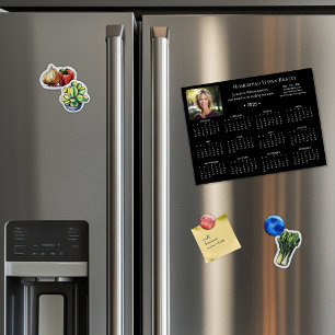 Carte Magnétique Calendrier photo magnétique de l'entreprise 2025 -