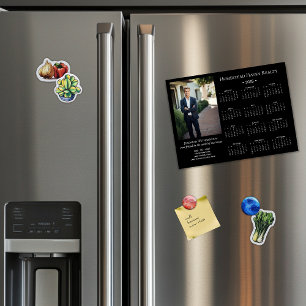 Carte Magnétique Calendrier photo magnétique de l'entreprise 2025 -