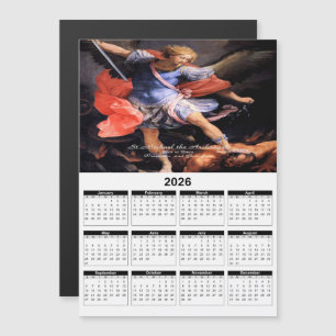 Carte Magnétique Calendrier Saint Michel Archange 2026