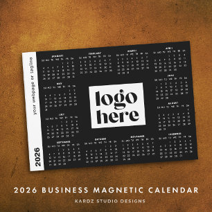 Carte Magnétique Calendrier sur mesure de couleur personnalisée pou