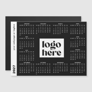 Carte Magnétique Calendrier sur mesure de couleur personnalisée pou