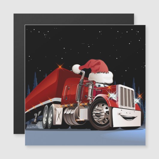 Carte Magnétique camion_ny_11 (Devant / Derrière)