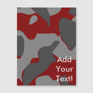 Carte Magnétique Camp de démarrage Camo