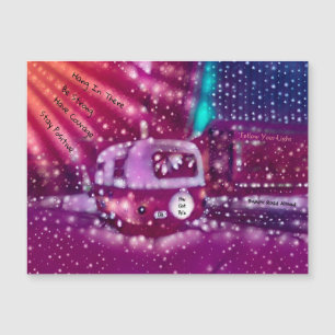 Carte Magnétique Camper Retro Hippie Vous Avez Ce Inspirant