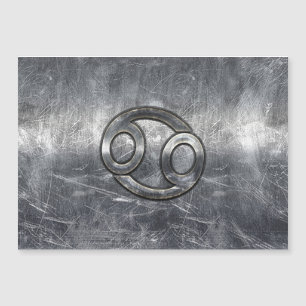 Carte Magnétique Cancer Zodiac Connexion de style industriel