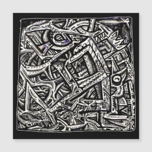 Carte Magnétique Carré One, par Brian Benson