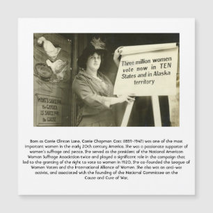 Carte Magnétique Carrie Catt