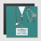 Carte Magnétique Carte-cadeau Creative Nurse Graduation (Devant / Derrière)