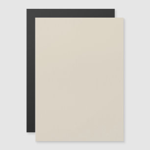 Carte Magnétique Carton Magnétique d'Invitation Blanc Os