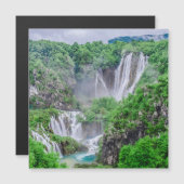 Carte Magnétique Cascade des lacs Plitvice (Devant / Derrière)