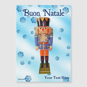 Carte Magnétique Casse-noix allemand - Buon Natale