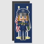 Carte Magnétique Casse-noix de la Force spatiale avec petit camion  (Devant / Derrière)