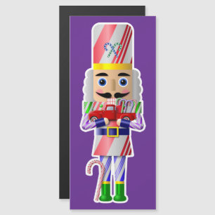 Carte Magnétique Casse-noix de sucre de canne avec petit camion rou