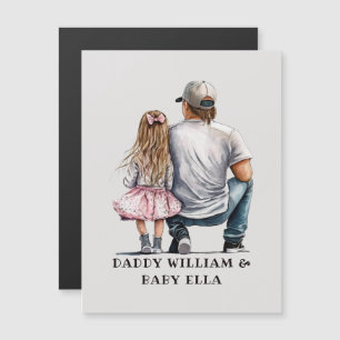 Carte Magnétique Caution père et fille noire (11)