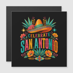Carte Magnétique Célébrez San Antonio 2026 Fiesta Culture