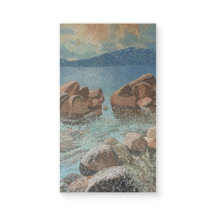 Cercle de Stones Lake Tahoe Impressionnisme