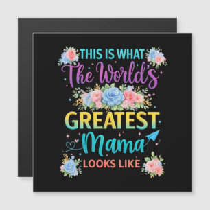 Carte Magnétique C'est ce que la plus grande maman du monde 
