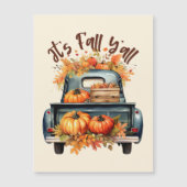 Carte Magnétique C'est l'automne (Devant)