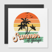 Carte Magnétique C'est l'été de George (Devant / Derrière)