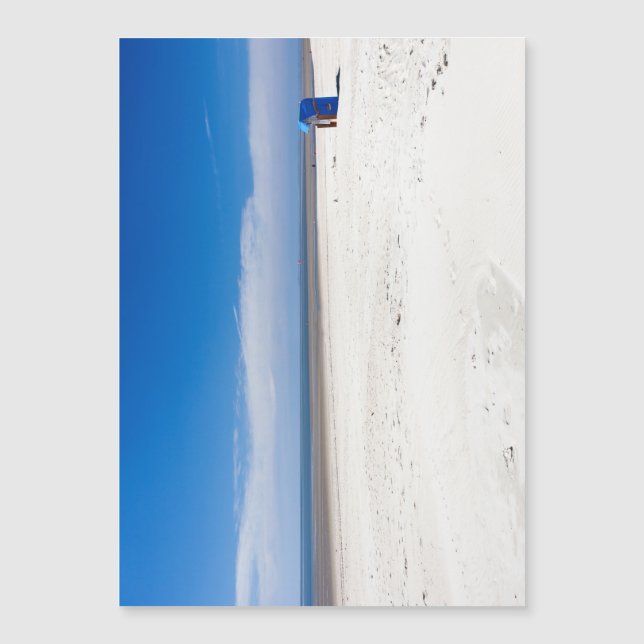 Carte Magnétique chair à la mer du Nord (Devant)