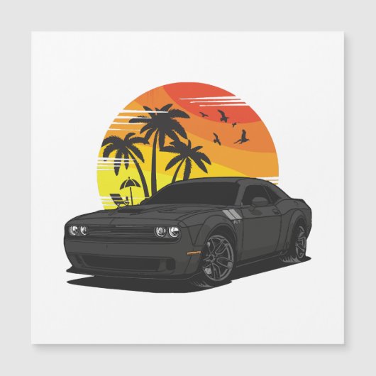 Carte Magnétique Challenger (Devant)