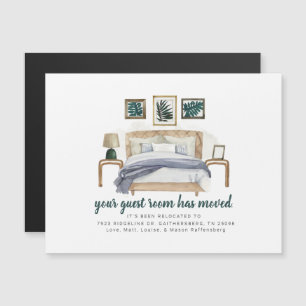 Carte Magnétique Chambre D'Hôtes Déménagée Boho Chic Chambre D'Accu