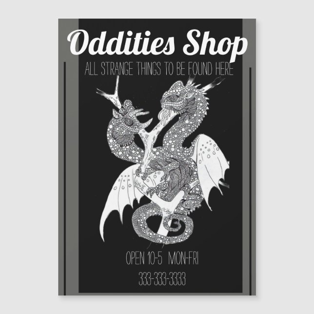 Carte Magnétique Chameleon Hydra Dragon Oddities (Devant)