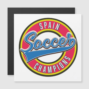 Carte Magnétique Champions de football du Brésil