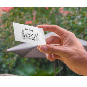 Carte Magnétique Chant d'amour, oiseaux assis entre les notes music