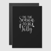 Carte Magnétique Chapeau de sorcière de Halloween Citrouille C'est  (Devant / Derrière)