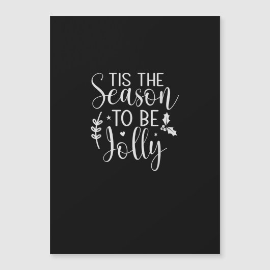 Carte Magnétique Chapeau de sorcière de Halloween Citrouille C'est  (Devant)