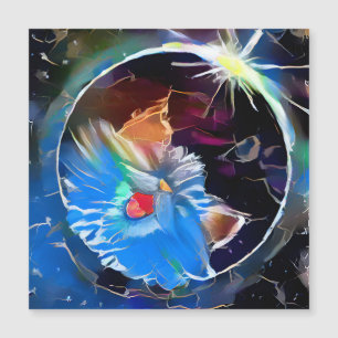 Carte Magnétique Chat 6 - Élipse solaire