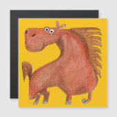 Carte Magnétique Cheval Exité (Devant / Derrière)