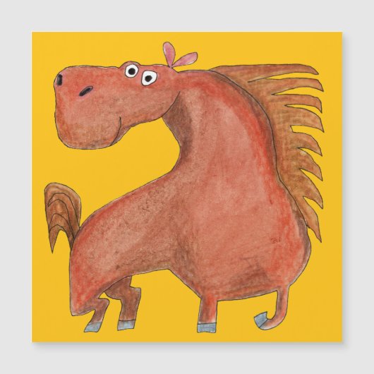 Carte Magnétique Cheval Exité (Devant)