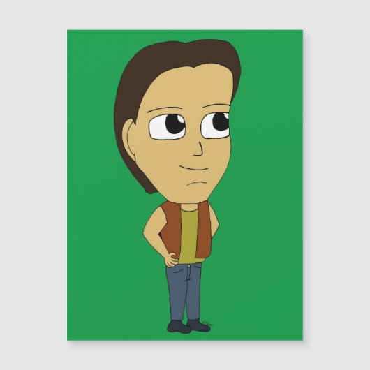 Carte Magnétique chibi (Devant)