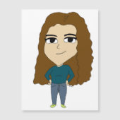 Carte Magnétique chibi (Devant)