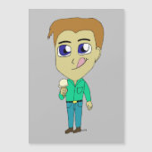 Carte Magnétique chibi (Devant)