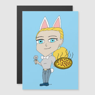 Carte Magnétique chibi