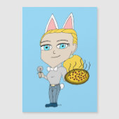 Carte Magnétique chibi (Devant)