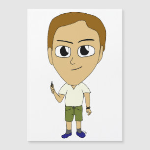 Carte Magnétique chibi