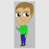 Carte Magnétique chibi (Devant)