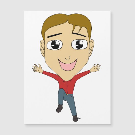 Carte Magnétique chibi (Devant)