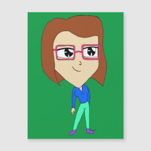 Carte Magnétique chibi