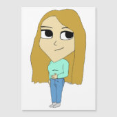 Carte Magnétique chibi (Devant)