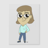 Carte Magnétique chibi (Devant)